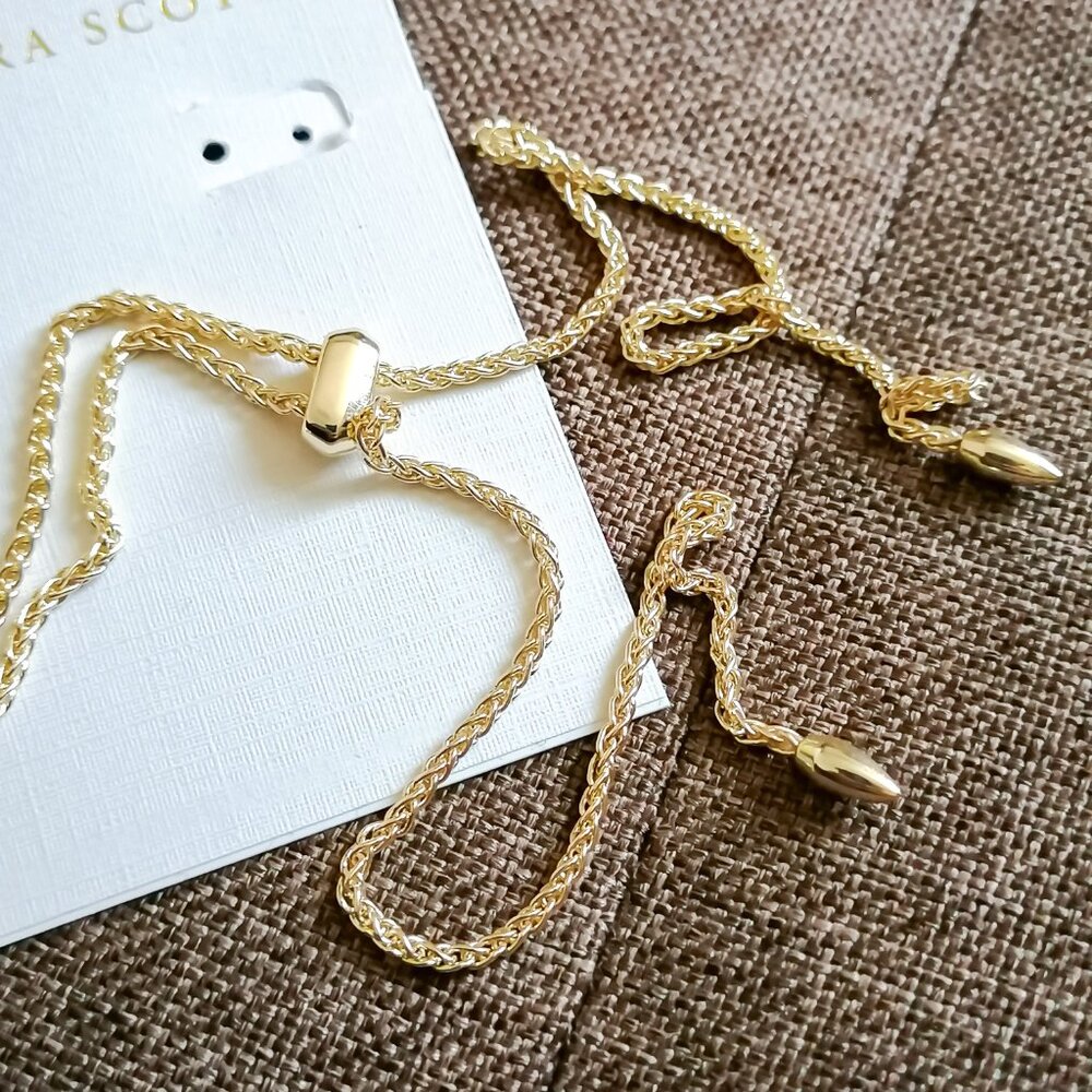 Simon Gold Long Pendant Necklace by Kendra Scott - Picture 4 of 4